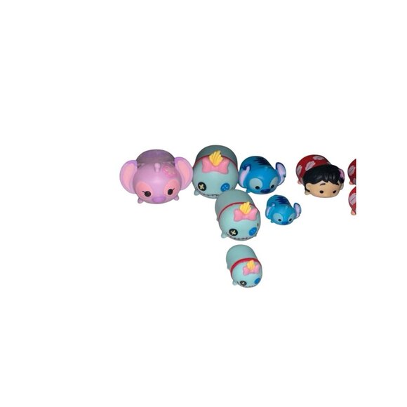 Disney Tsum Tsum Lot Of 10 LILO & Stitch Angel Scrump - Picture 2 of 4